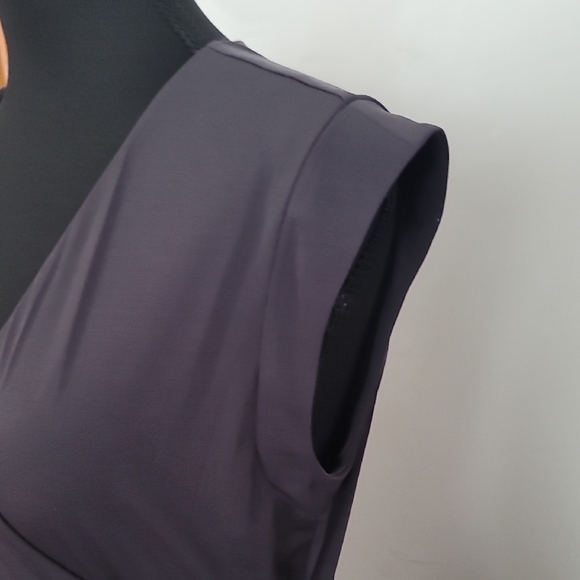 41 Hawthorn Asymmetrical Charcoal Dress - Picture 5 of 11